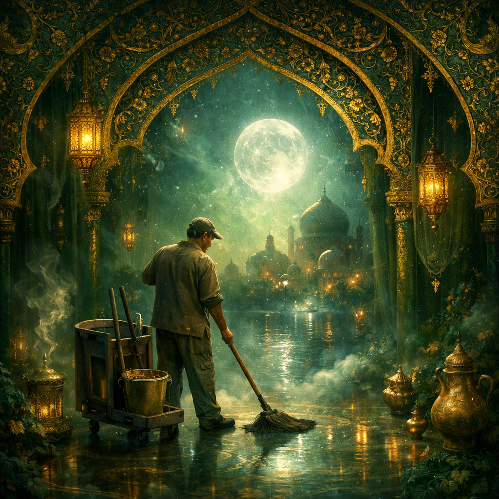 تفسير حلم عامل نظافة