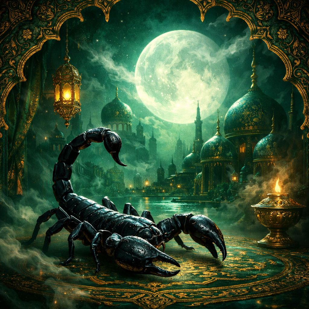 تفسير حلم العقرب الأسود