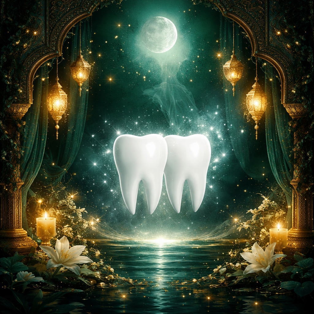 تفسير حلم الأسنان البيضاء