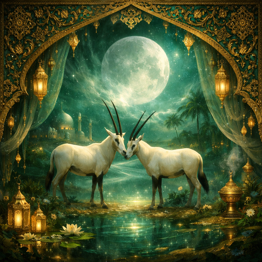 تفسير حلم المها العربي