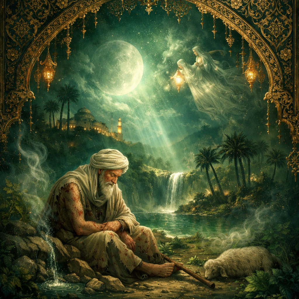 تفسير حلم النبي أيوب