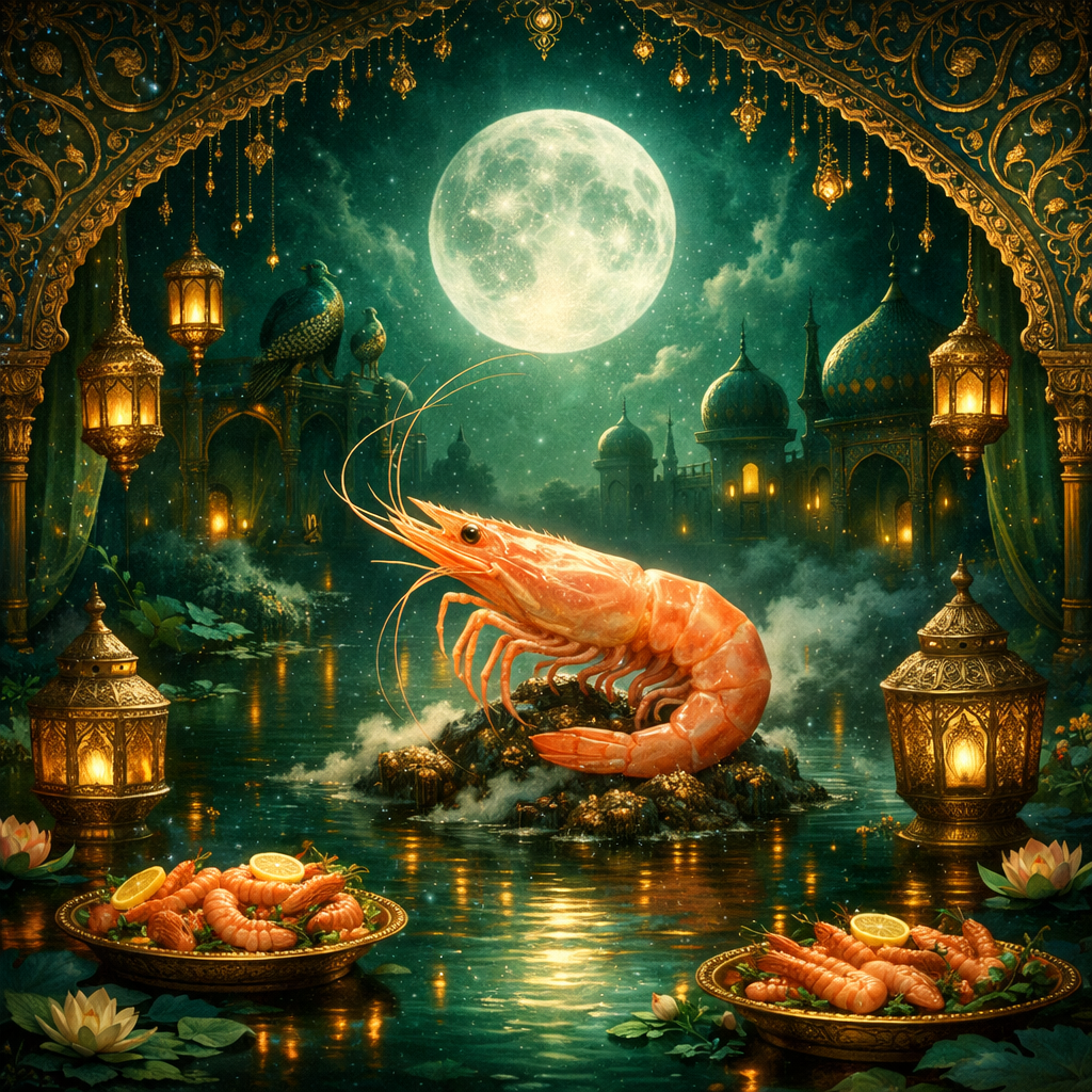 تفسير حلم الروبيان