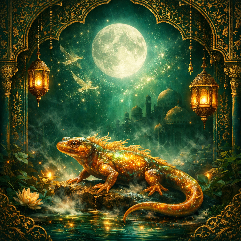 تفسير حلم السمندل