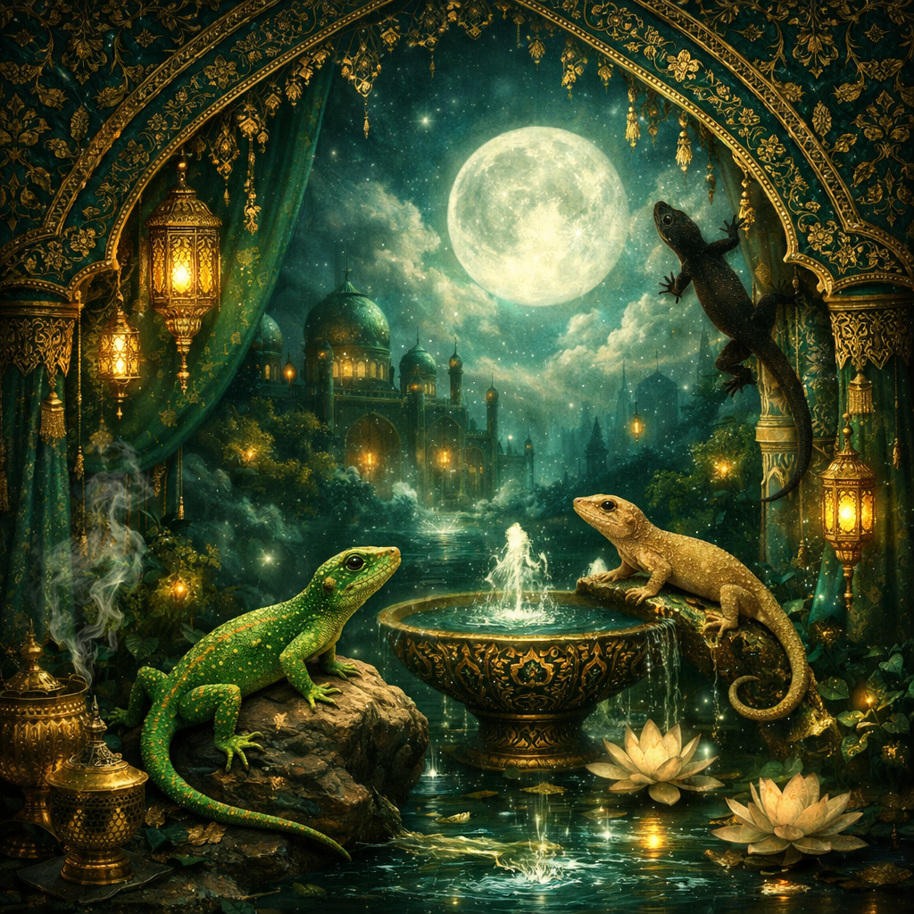 تفسير حلم الوزغ