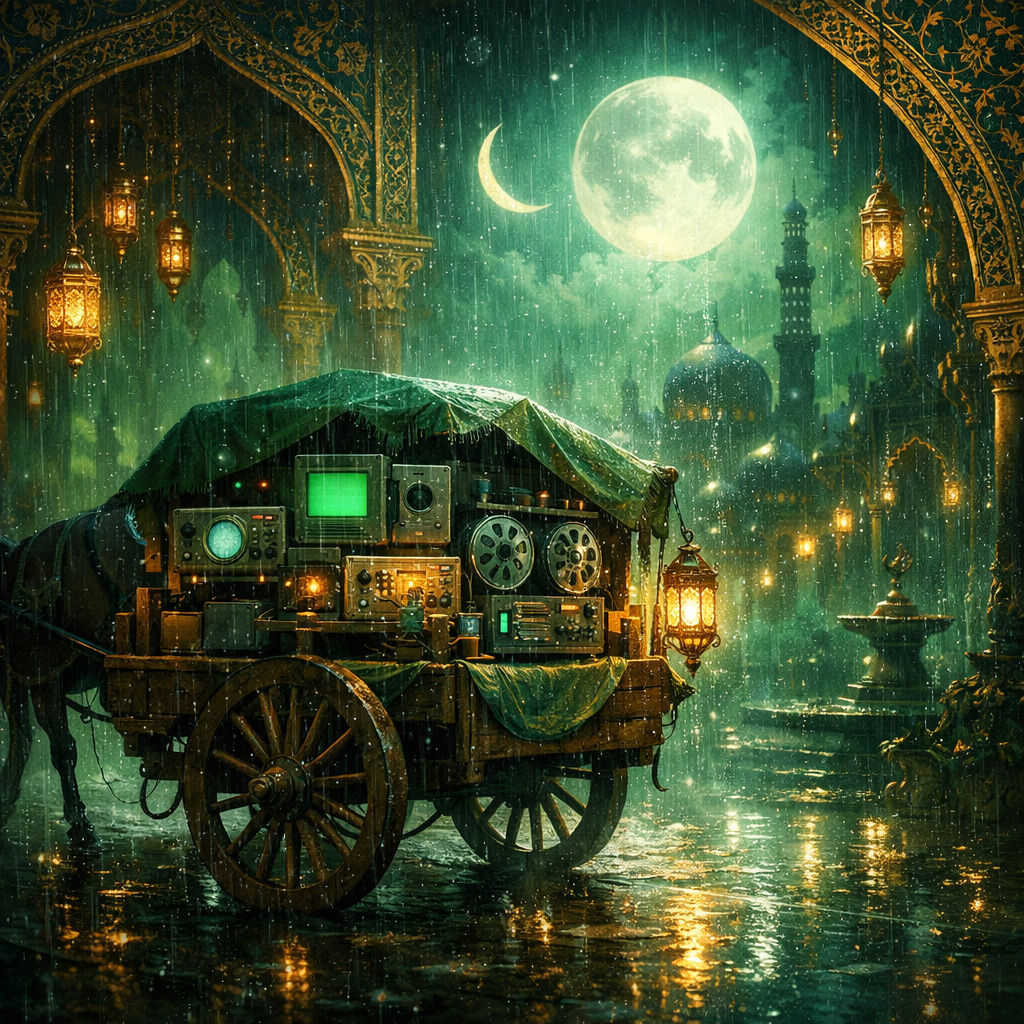 تفسير حلم عربة نقل أجهزة في الأمطار