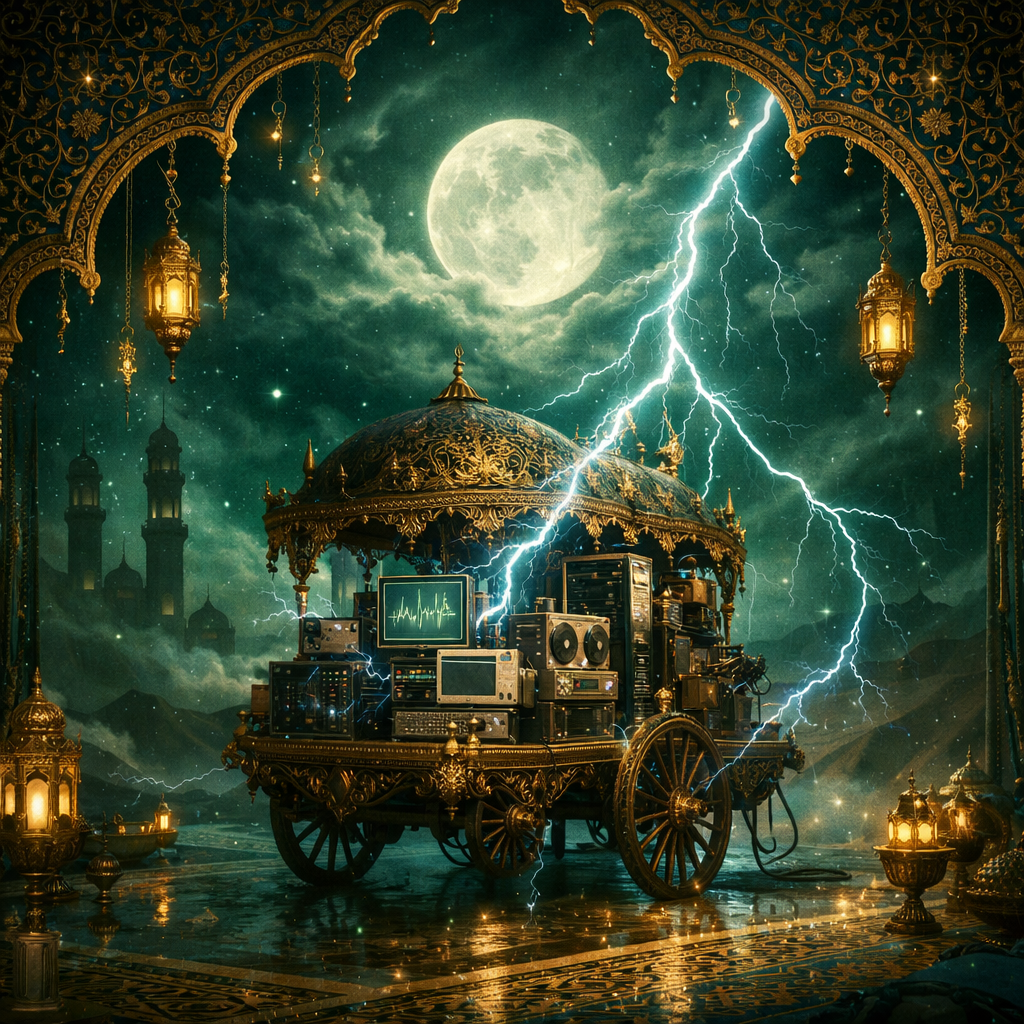 تفسير حلم عربة نقل أجهزة في البرق