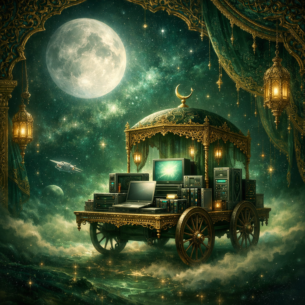 تفسير حلم عربة نقل أجهزة في الفضاء