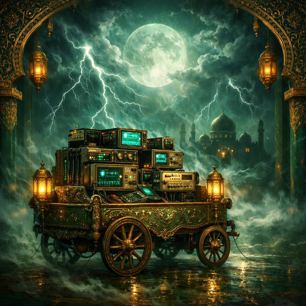 تفسير حلم عربة نقل أجهزة في الرعد