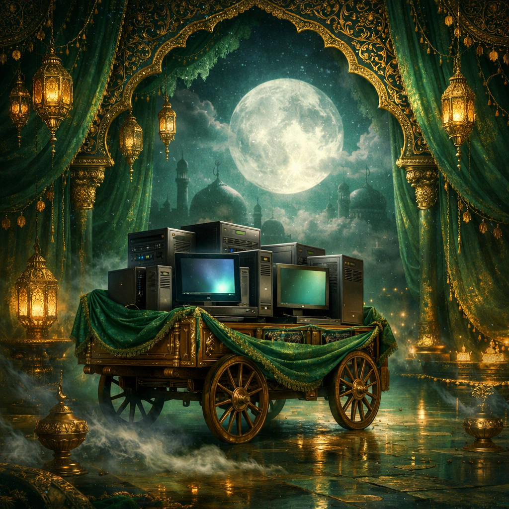 تفسير حلم عربة نقل أجهزة حاسوب