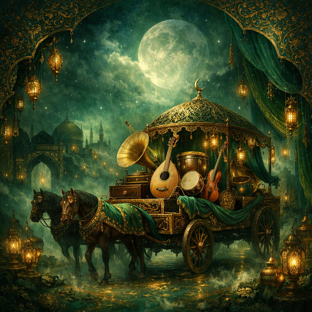 تفسير حلم عربة نقل أجهزة موسيقية