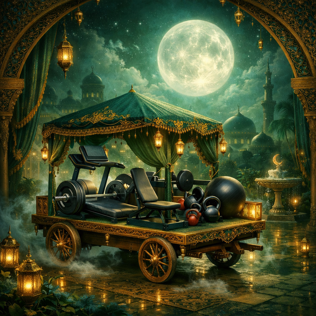 تفسير حلم عربة نقل أجهزة رياضية