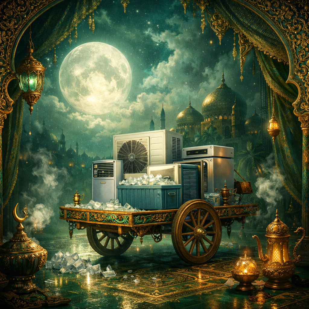 تفسير حلم عربة نقل أجهزة تبريد