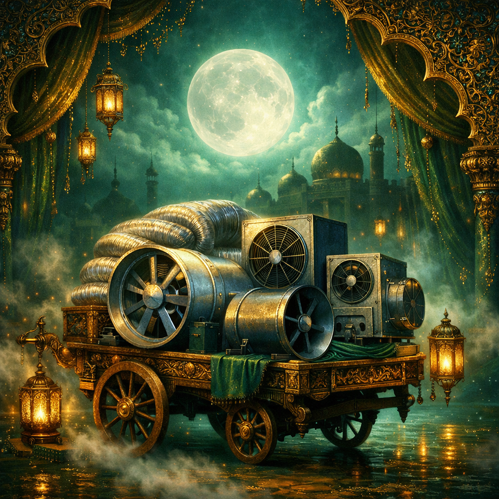 تفسير حلم عربة نقل أجهزة تهوية