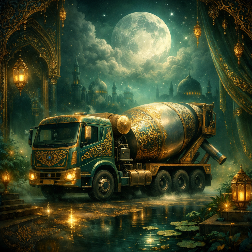 تفسير حلم عربة نقل أسمنت