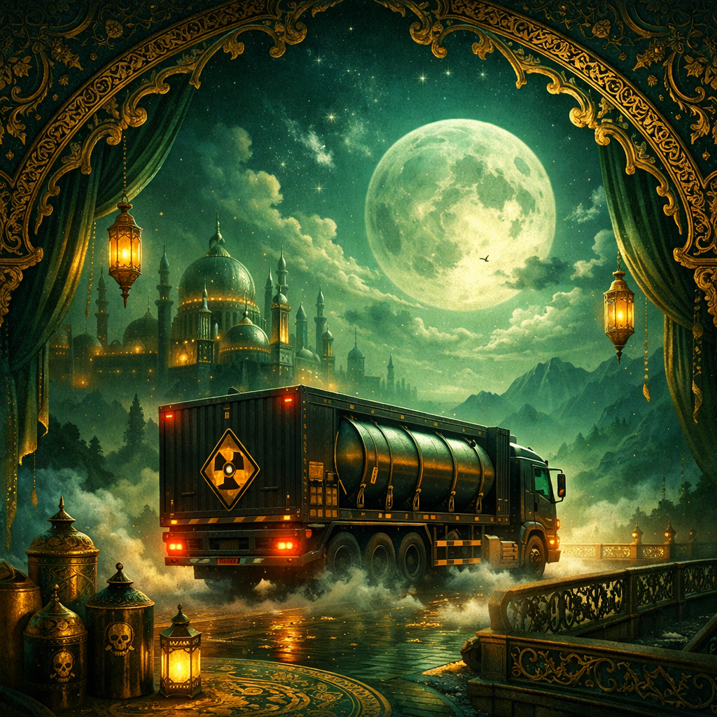 تفسير حلم عربة نقل بضائع خطرة