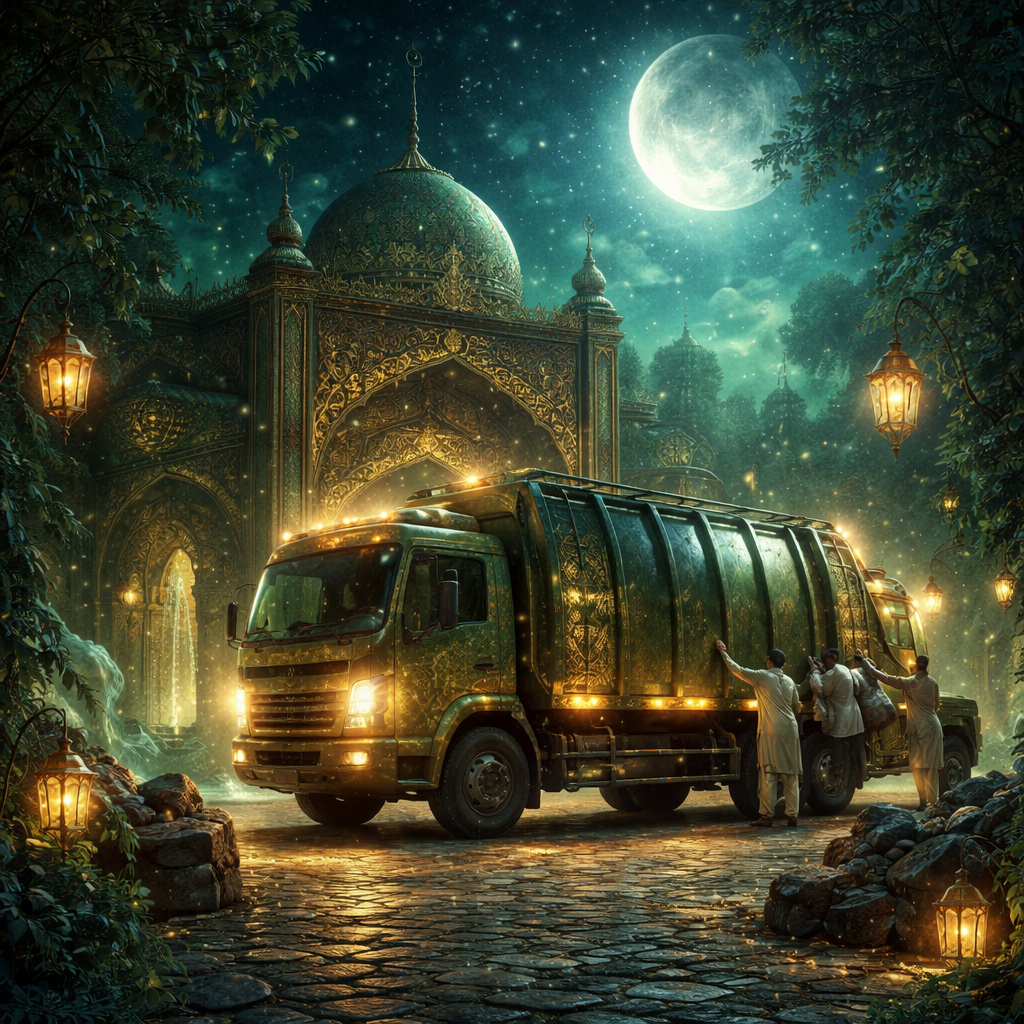 تفسير حلم عربة نقل نفايات