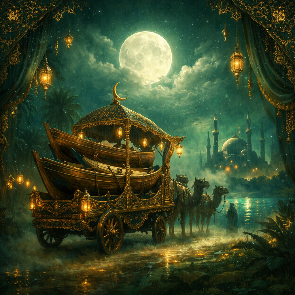 تفسير حلم عربة نقل قوارب