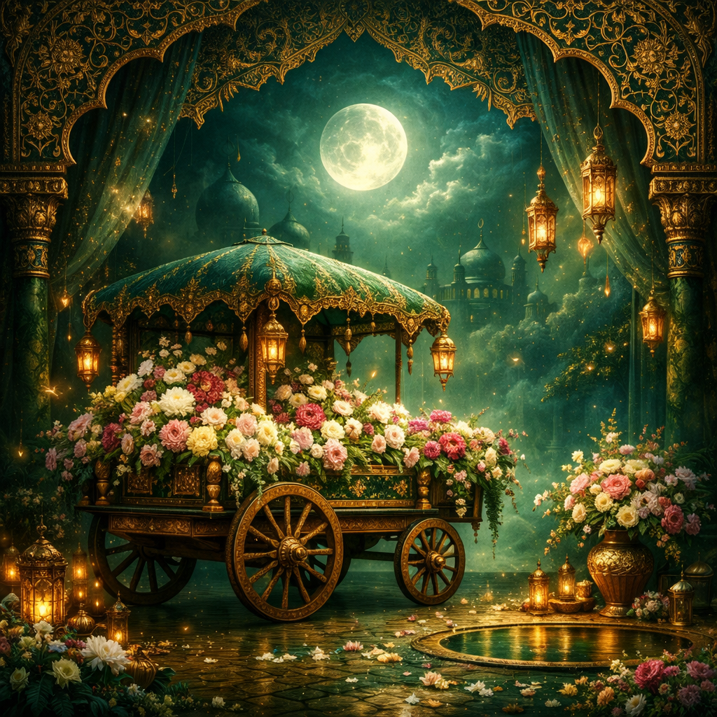 تفسير حلم عربة نقل زهور