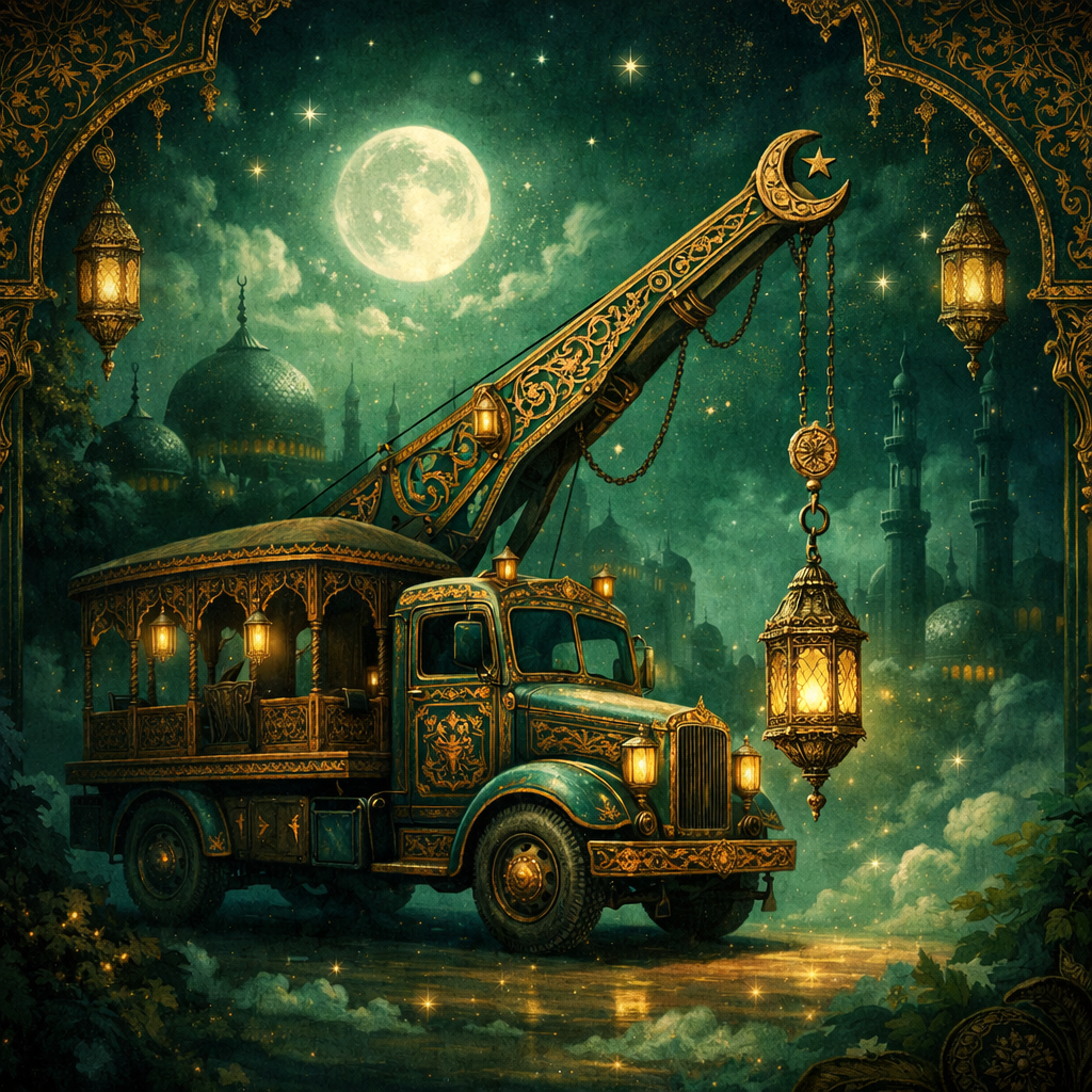 تفسير حلم عربة رافعة