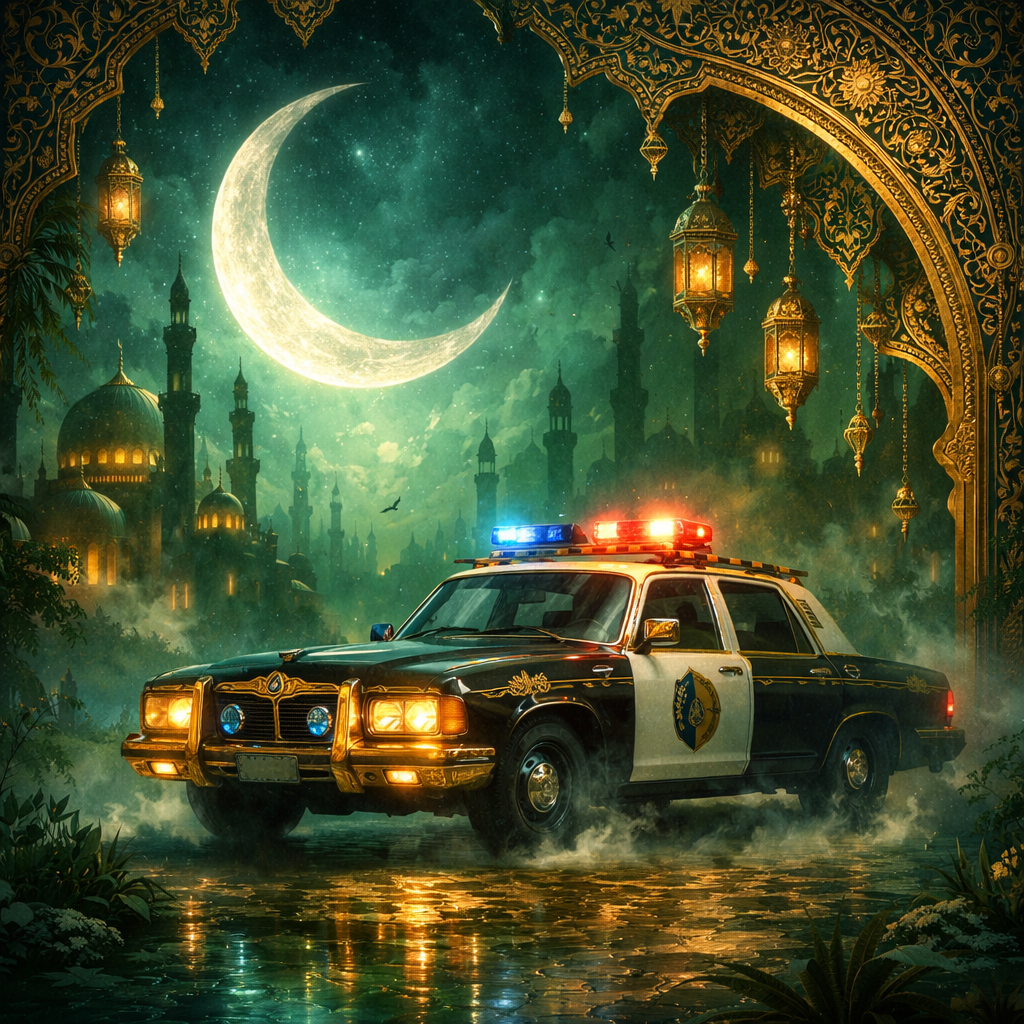 تفسير حلم عربة شرطة