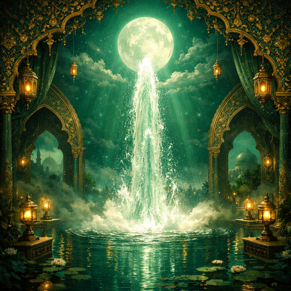 تفسير حلم آية من ماء