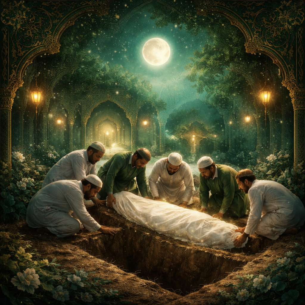 تفسير حلم دفن الميت