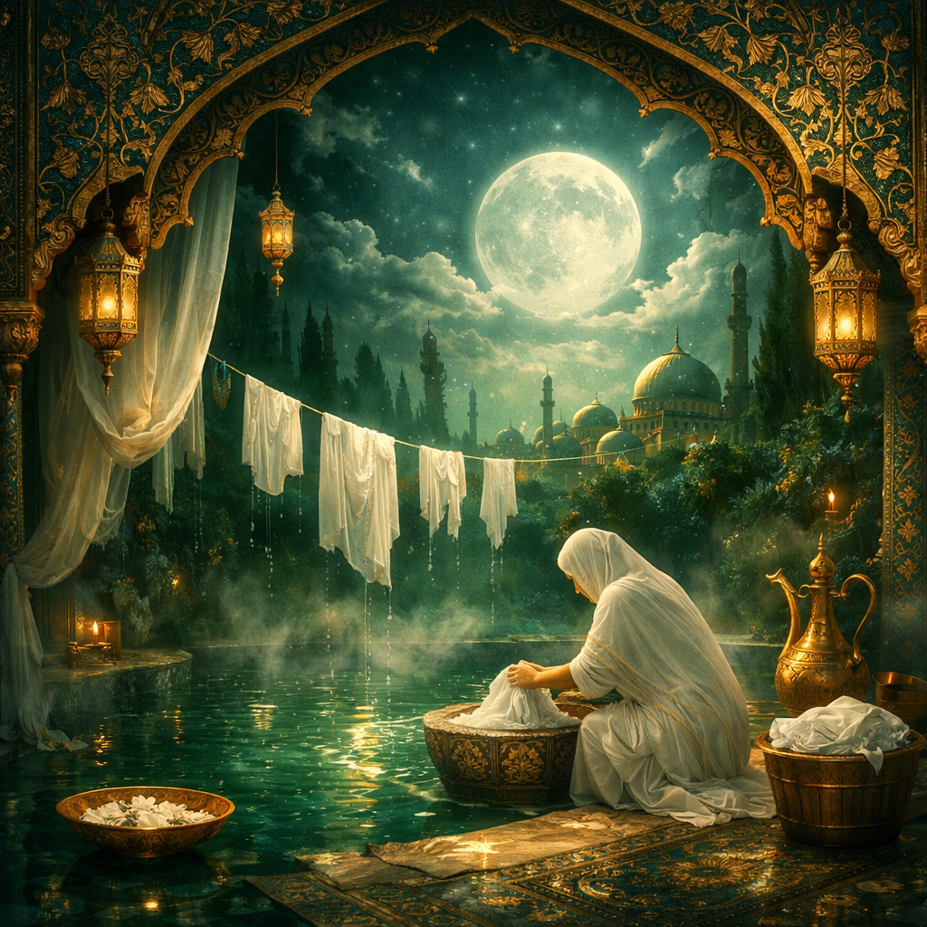 تفسير حلم غسيل