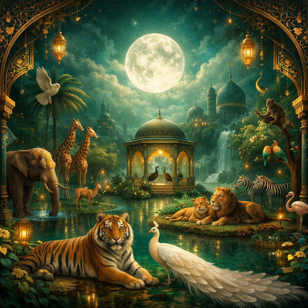 تفسير حلم حديقة حيوانات