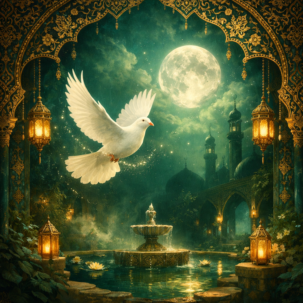 تفسير حلم حمامة بيضاء