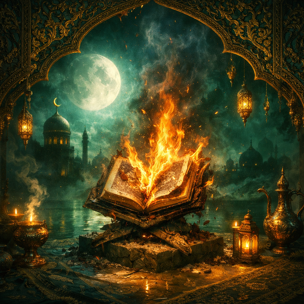 تفسير حلم حرق القرآن
