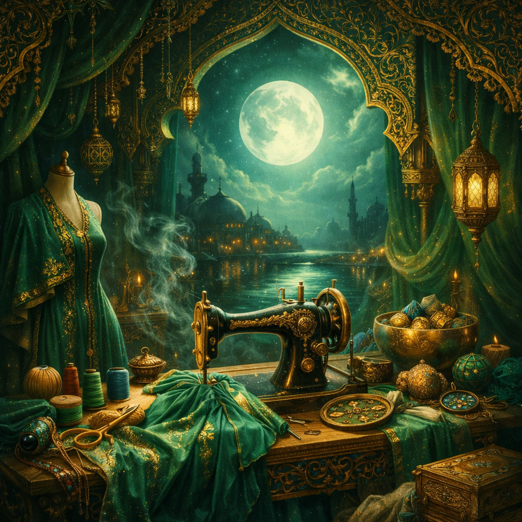 تفسير حلم خياطة الملابس