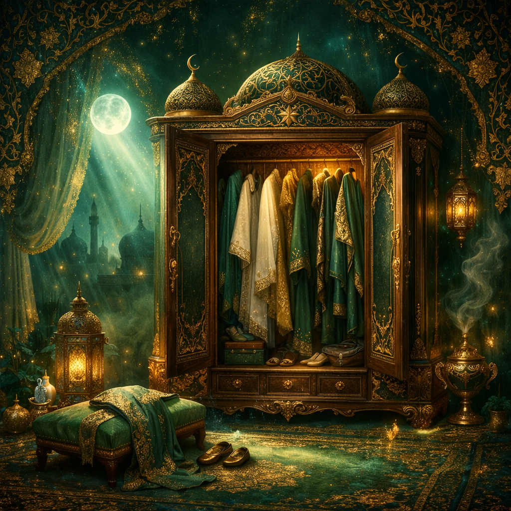 تفسير حلم خزانة الملابس