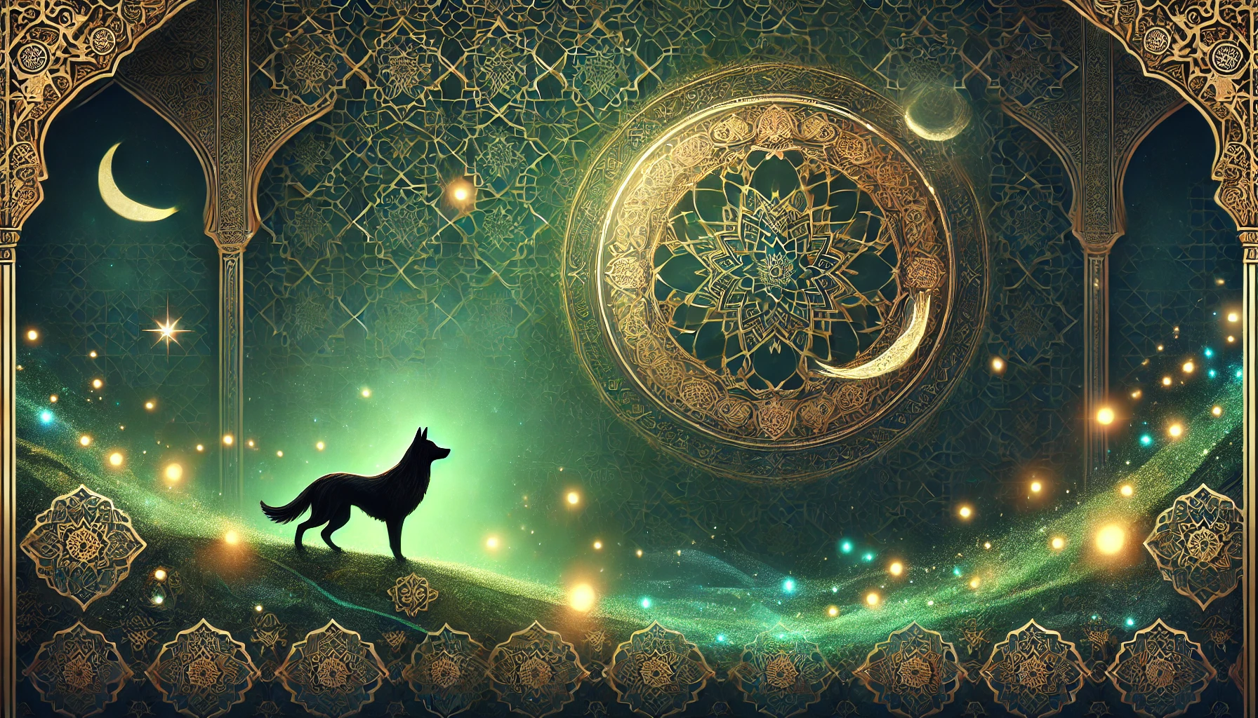 تفسير حلم كلب أسود