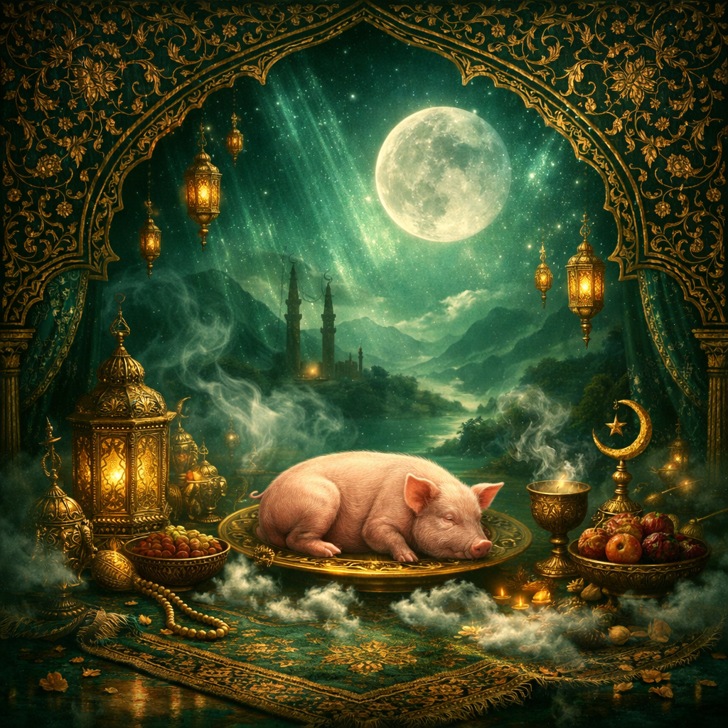 تفسير حلم لحم الخنزير