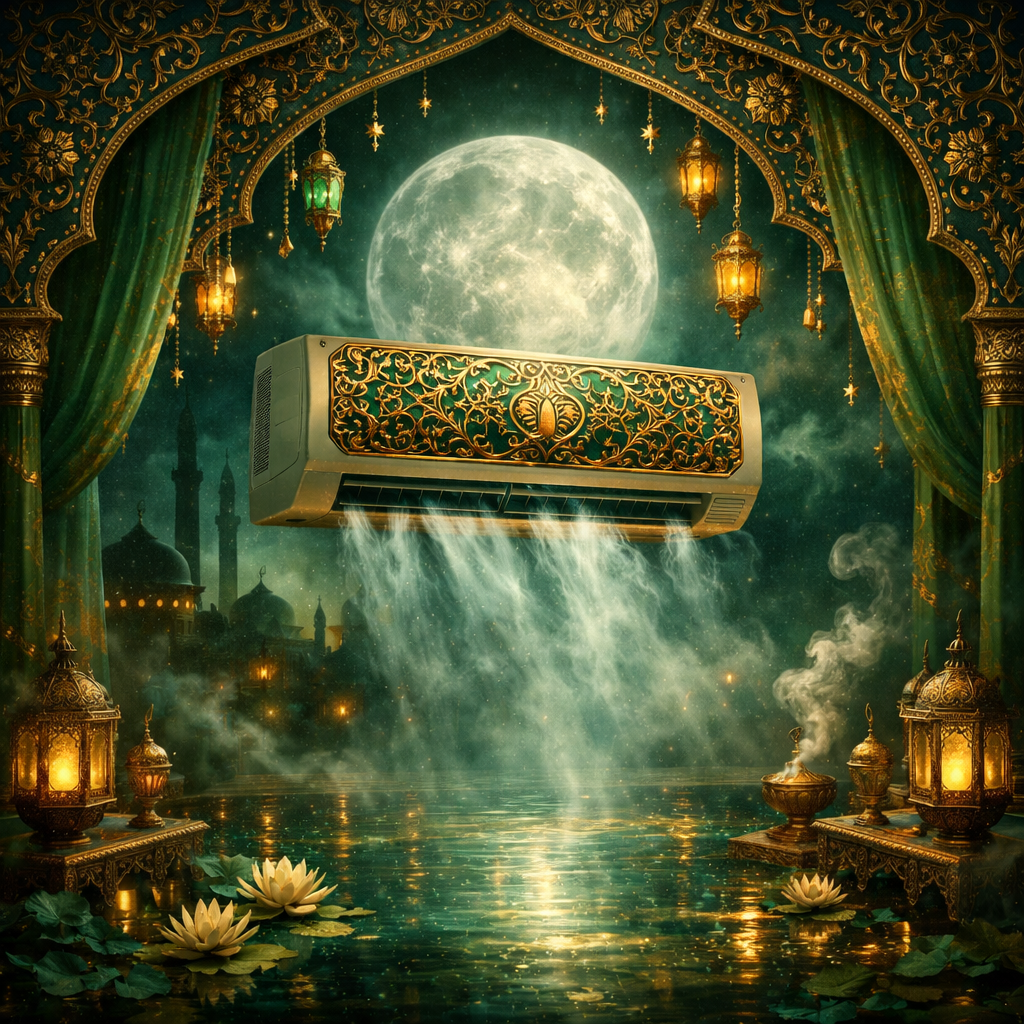 تفسير حلم مكيف