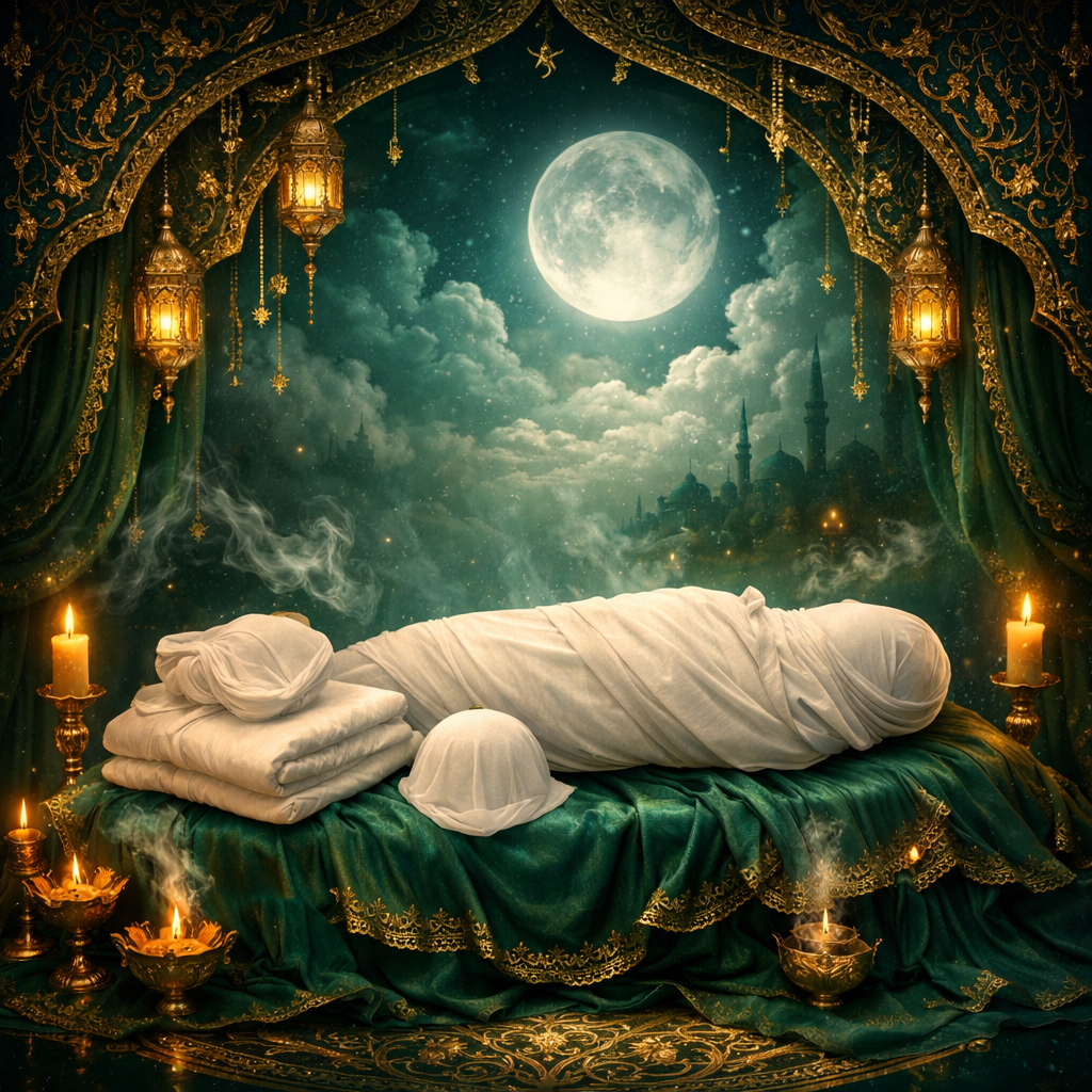 تفسير حلم ملابس الميت