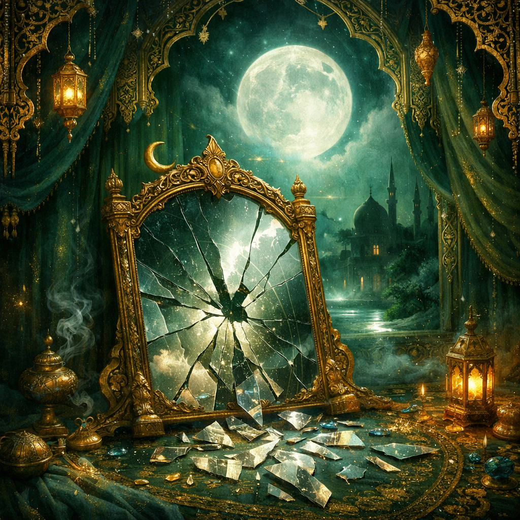 تفسير حلم مرآة مكسورة