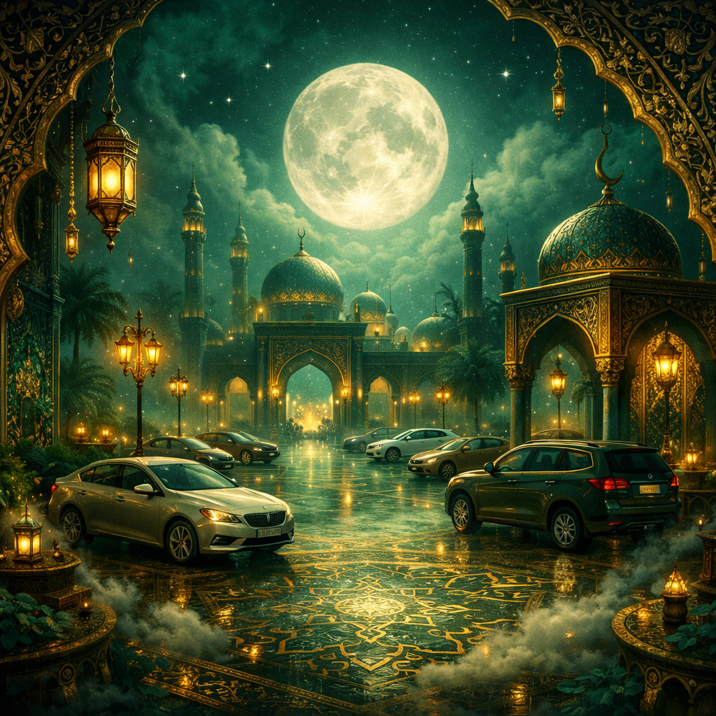 تفسير حلم موقف سيارات