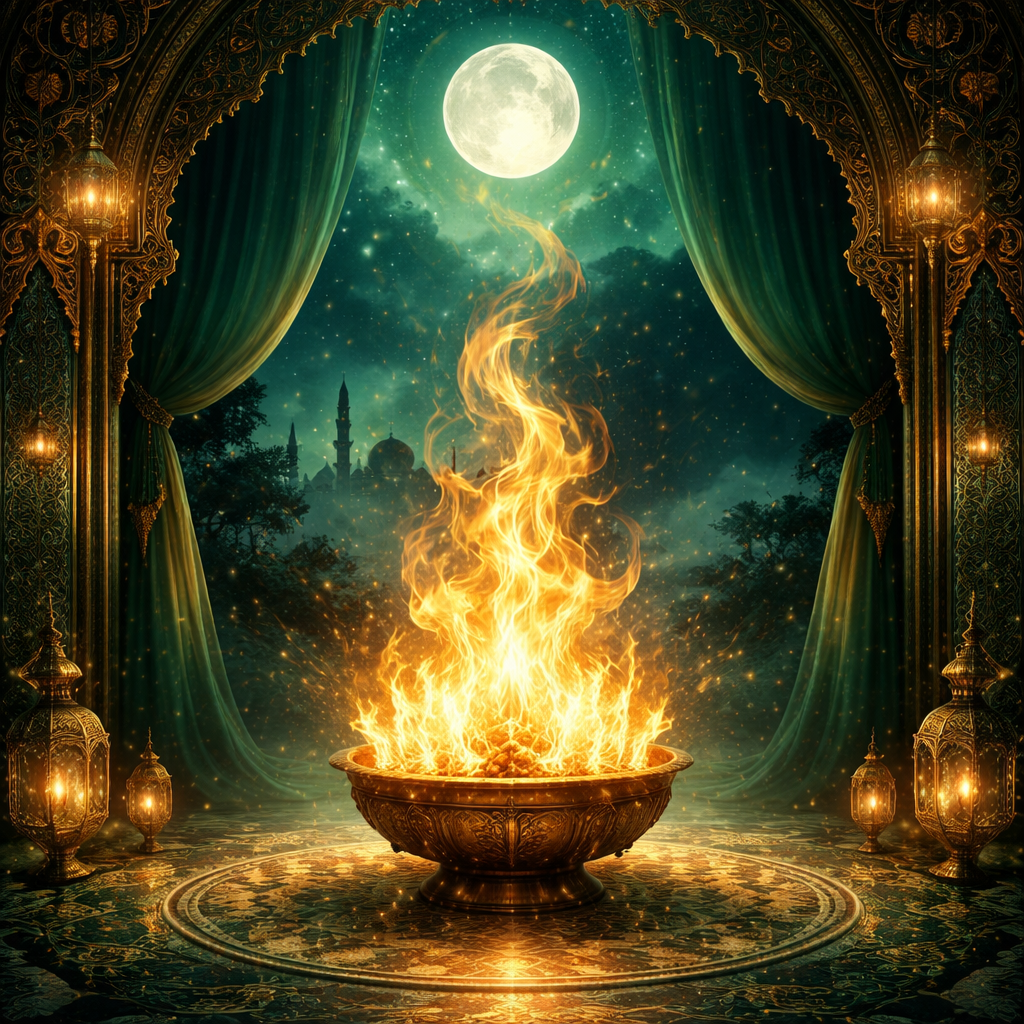 تفسير حلم نار مشتعلة