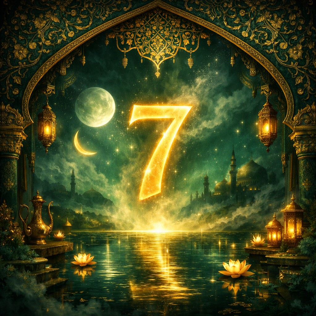 تفسير حلم رقم سبعة