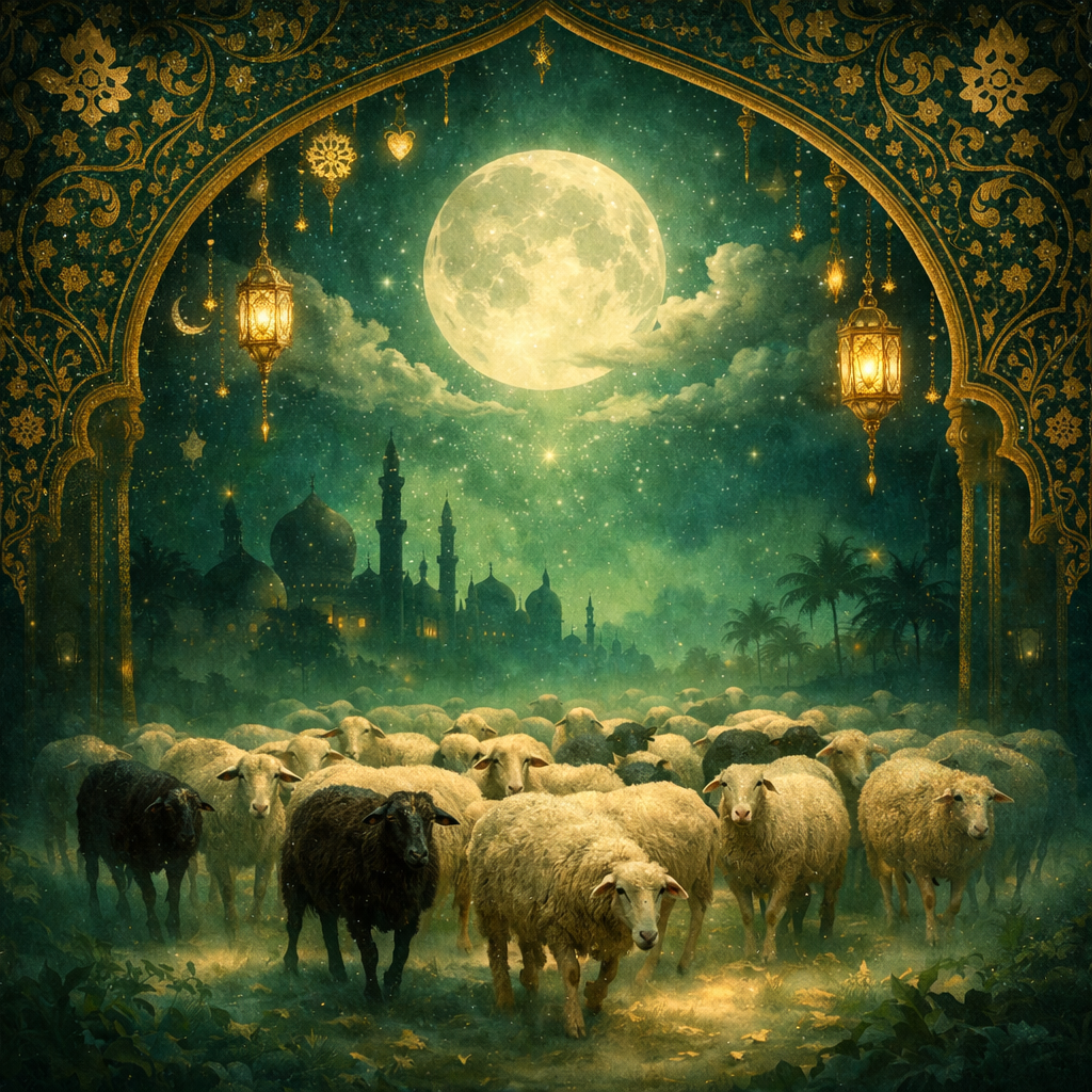 تفسير حلم رؤية قطيع غنم