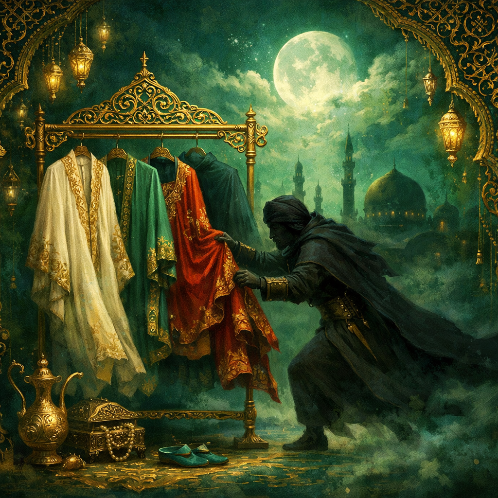 تفسير حلم سرقة ملابس