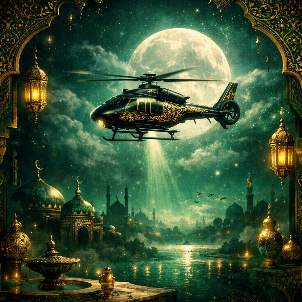 تفسير حلم طائرة هليكوبتر