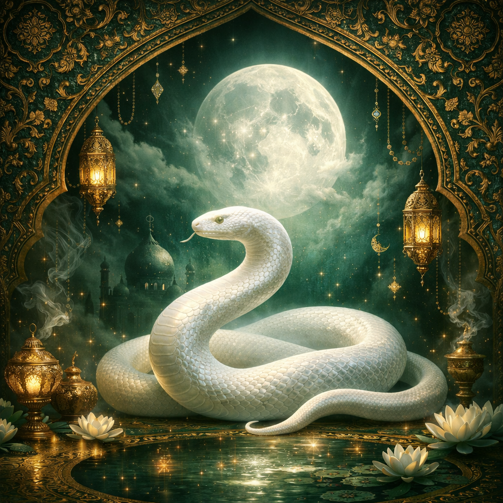 تفسير حلم ثعبان أبيض