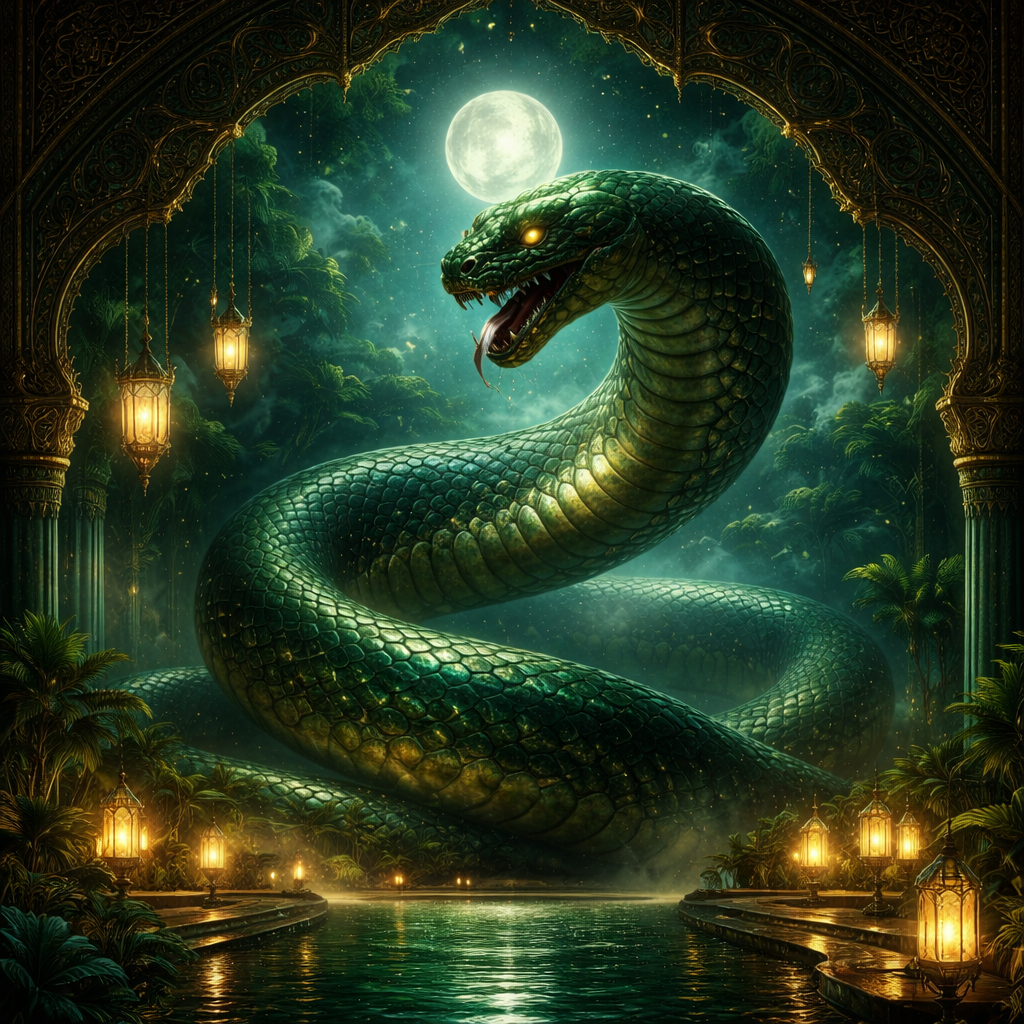 تفسير حلم ثعبان كبير