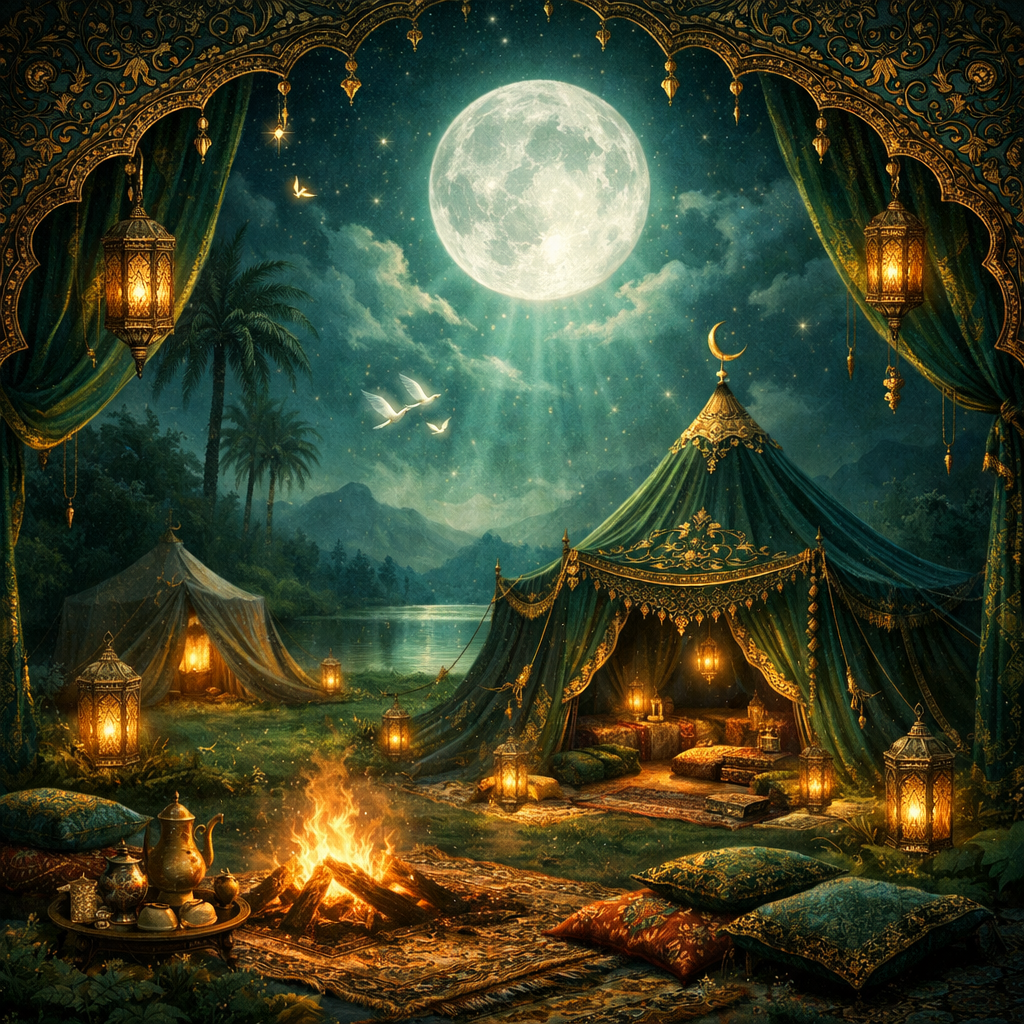 تفسير حلم تخييم