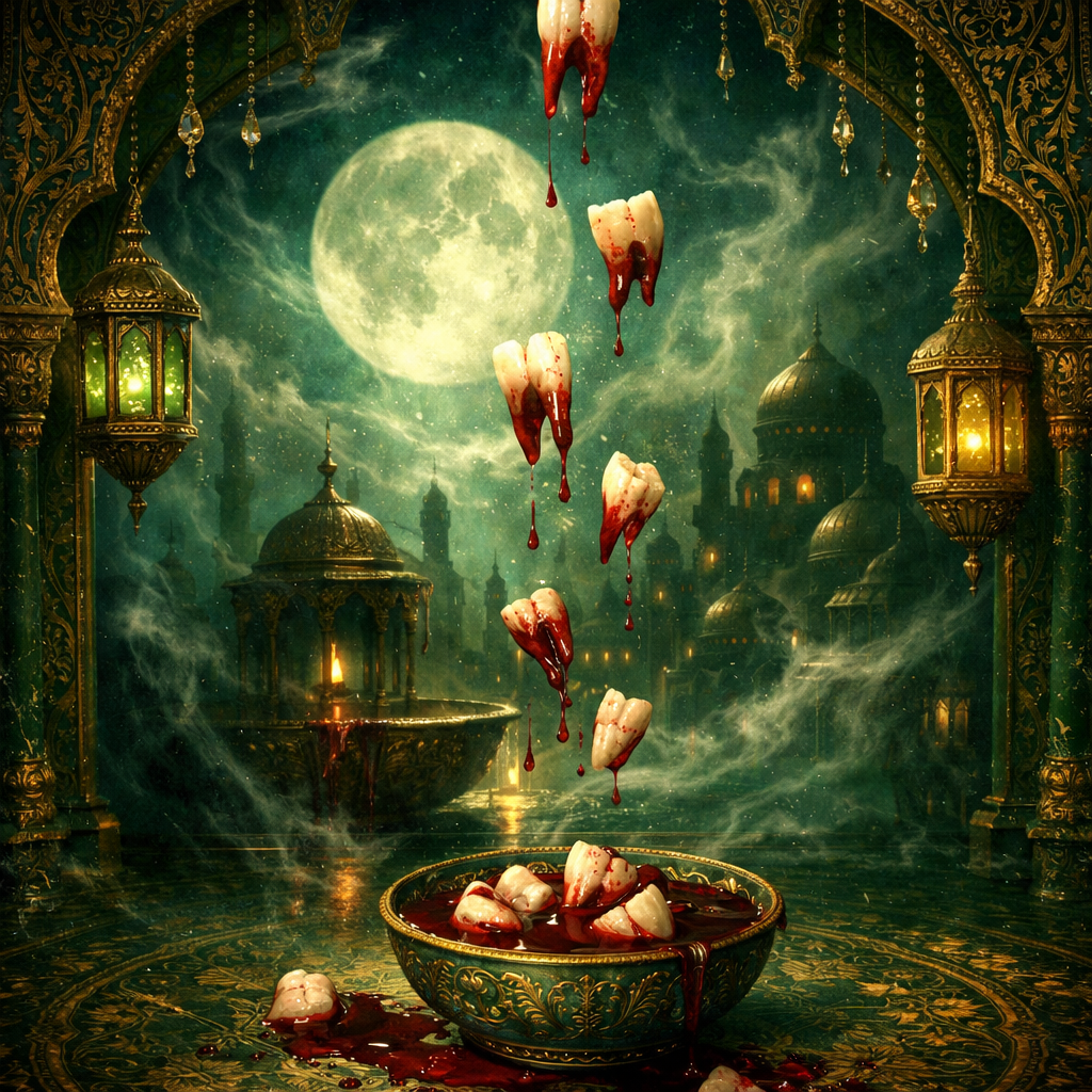 تفسير حلم تساقط الأسنان مع دم